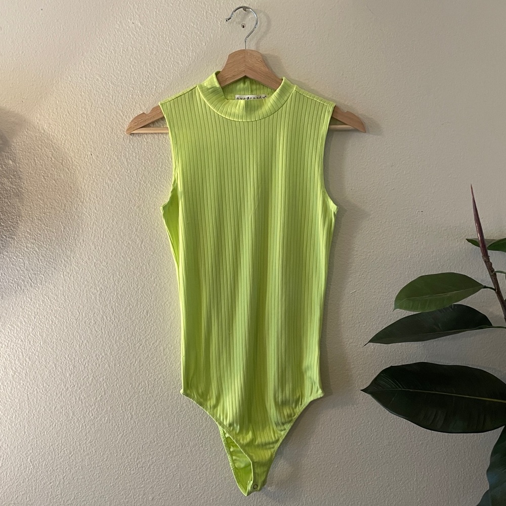 Eye Candy Neon Day Glow Bodysuit